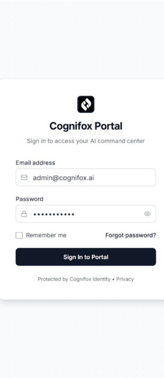 Cognifox Mobile App